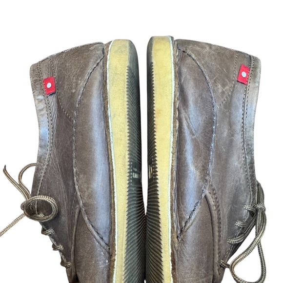 Oliberte Shoes Mens Size 11‎ Leather Lace Up Chukka Crepe Sole Casual Comfort - Picture 7 of 13